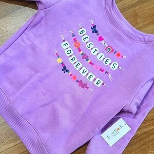 Lavender Eras Tour Taylor Swift Swifties Best Friend Bracelet Sweatshirt 3t